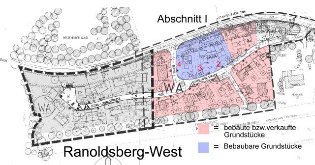 Baugebiet Ranoldsberg West, 1. Abschnitt neu 20121115 Baugebiet Ranoldsberg West, 1. Abschnitt neu 20121115