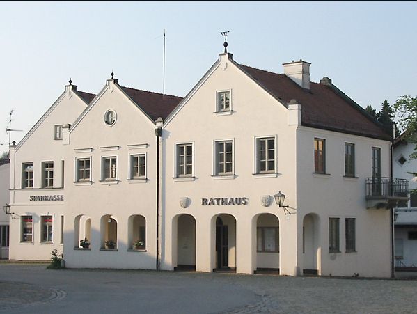 Das Rathaus des Marktes Buchbach