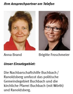 Ansprechpartnerinnen Nachbarschaftshilfe